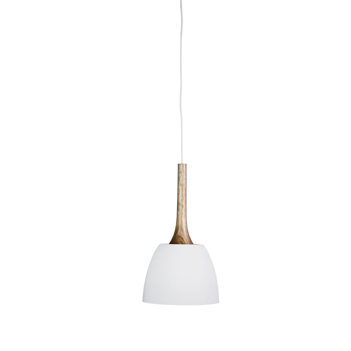 Urban Retro Industrial Style Pendant White - Malt 22 White