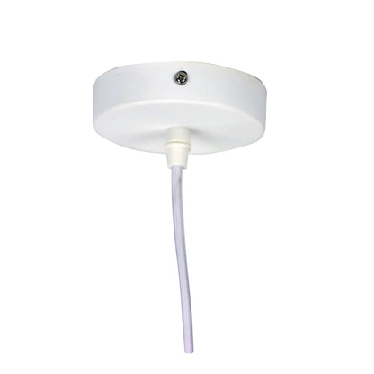 Urban Retro Industrial Style Pendant White - Malt.48 White