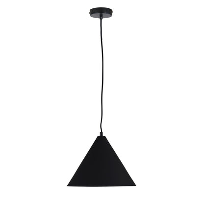 Stylish Conical Black Pendant - Conic.28 Black
