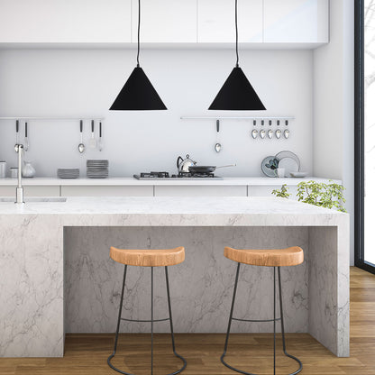 Stylish Conical Black Pendant - Conic.28 Black