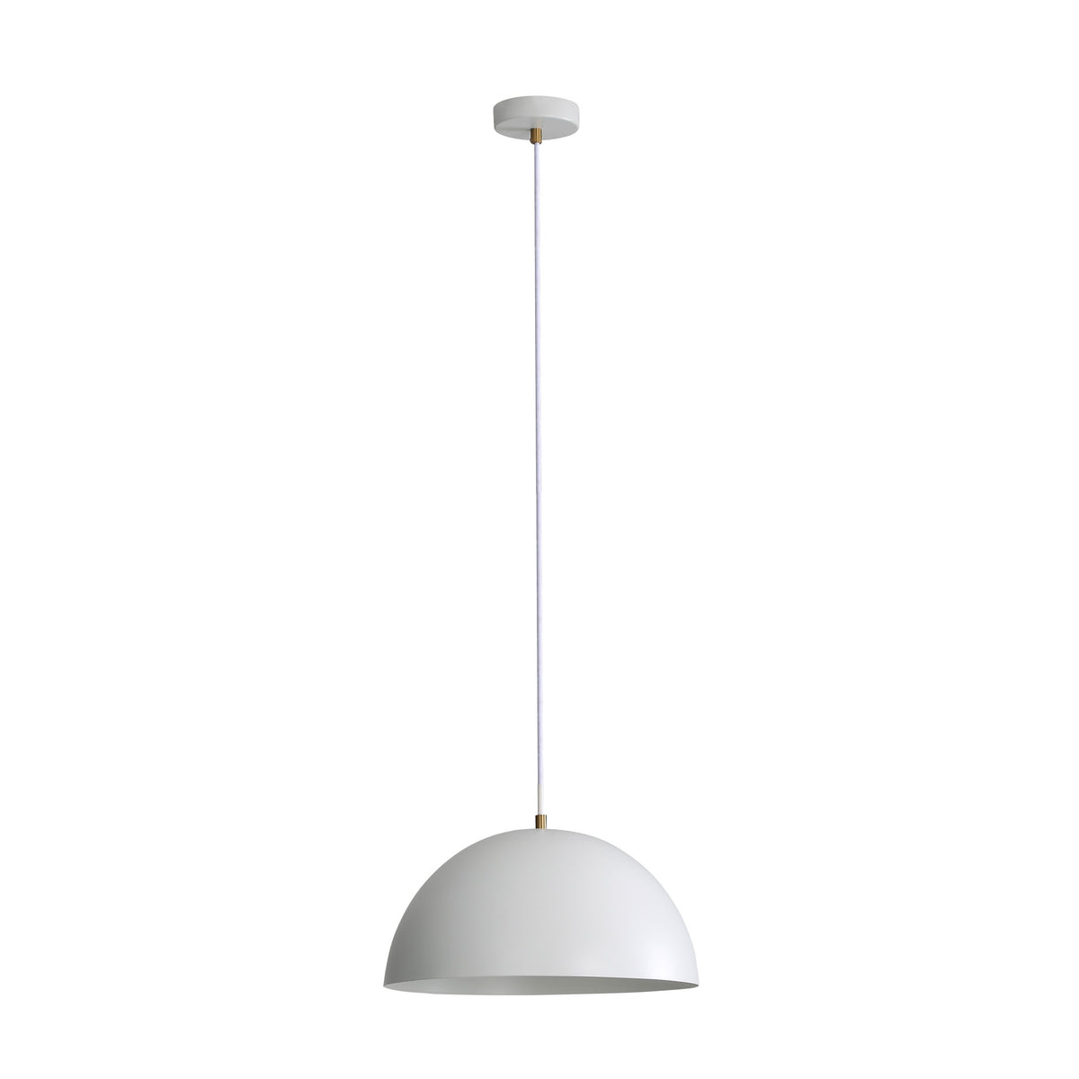 Dome Pendant Light - Lexi.35 White