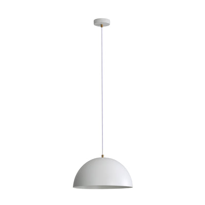 Dome Pendant Light - Lexi.35 White