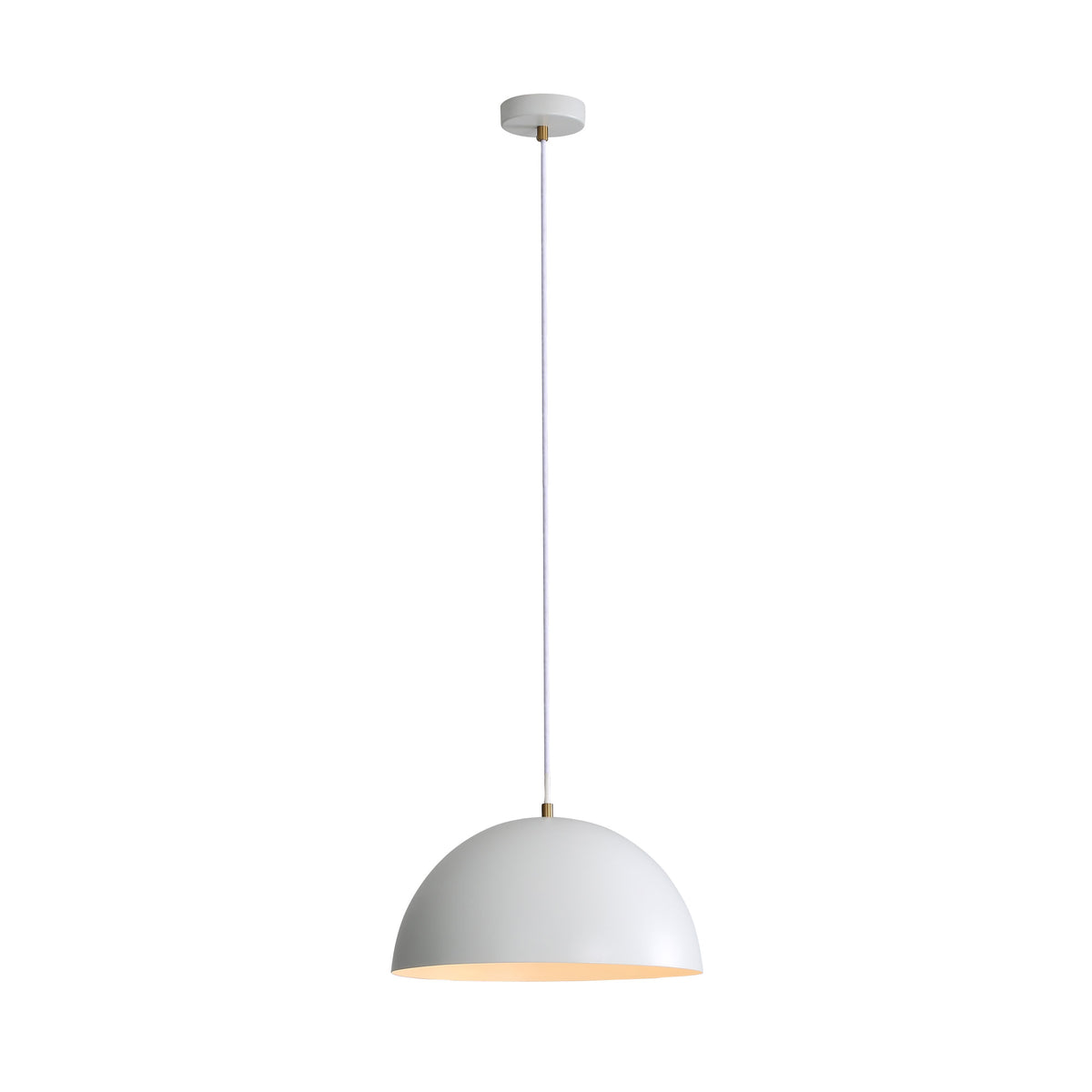Dome Pendant Light - Lexi.35 White