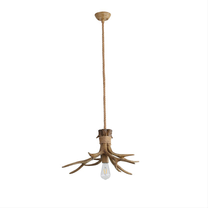 Deer Antler Designer Pendant - Hyort Single