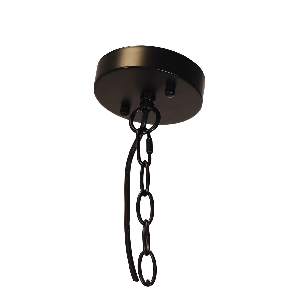 Traditional Glass Pendant - Rochester 3LT Black