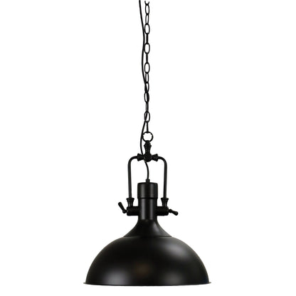 Urban Retro Industrial Style Black Pendant - Cottage