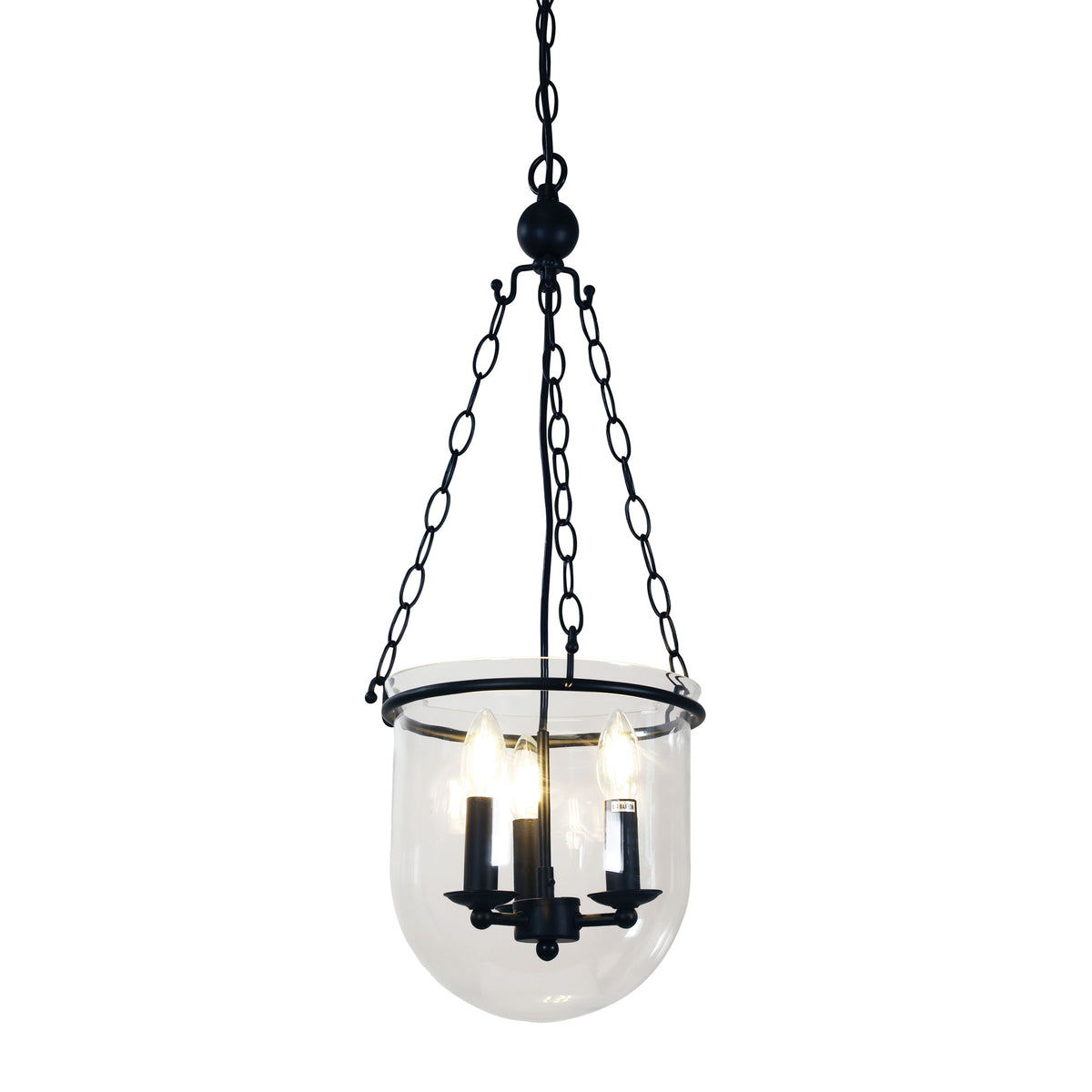 Traditional Glass Pendant - Weston