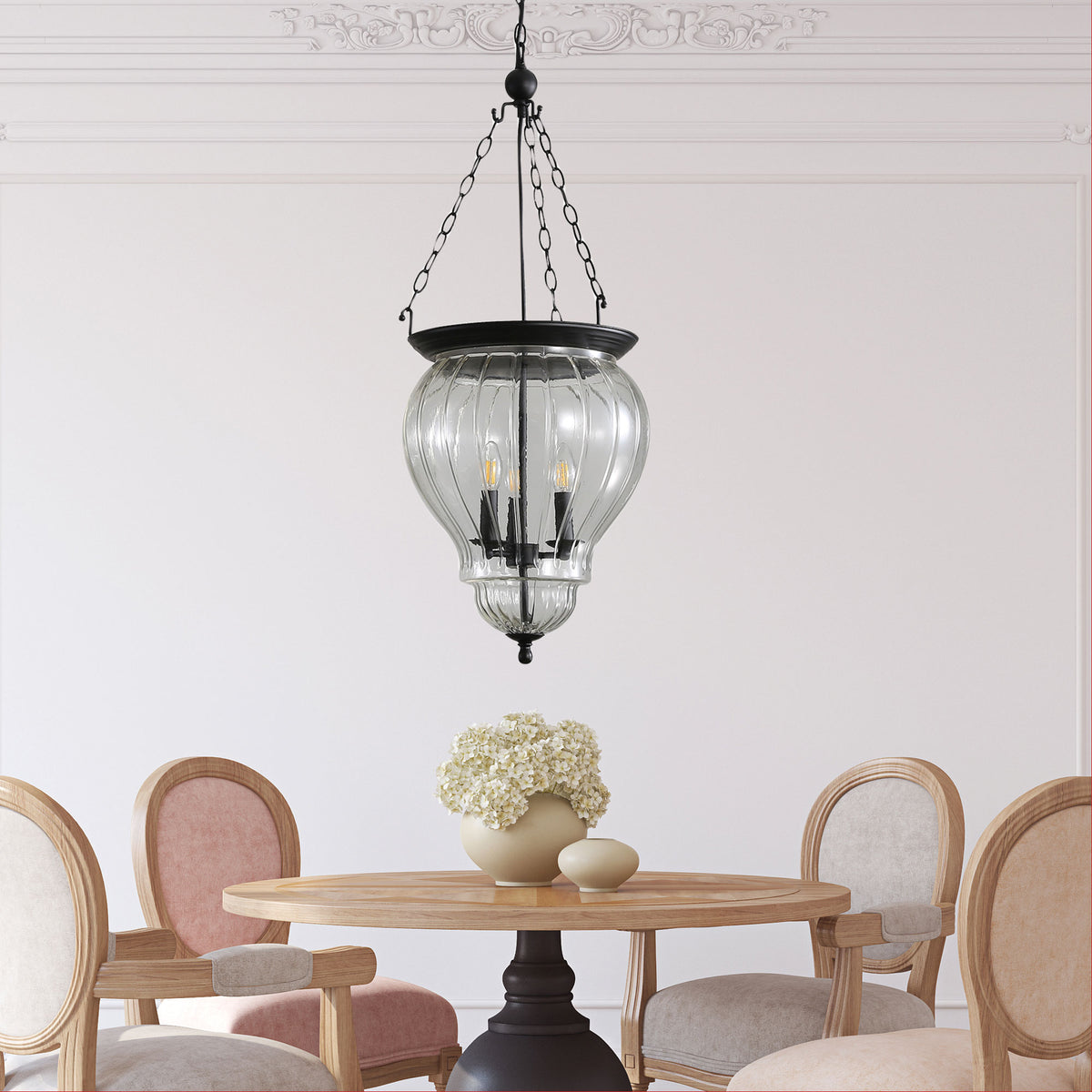 Traditional Glass Pendant - Newham