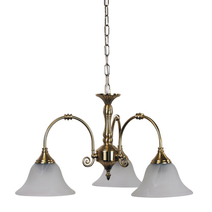 Classic in Satin Brass - Woodgate Pendant
