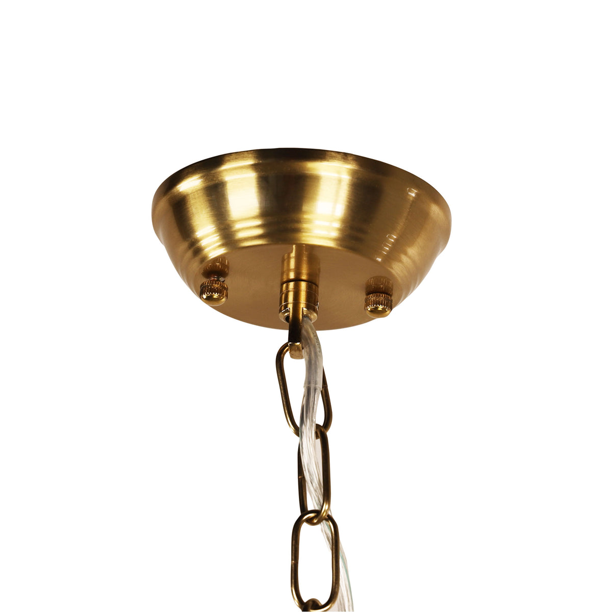 Classic in Satin Brass - Woodgate Pendant