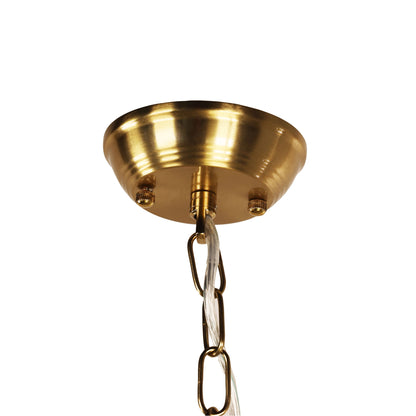 Classic in Satin Brass - Woodgate Pendant