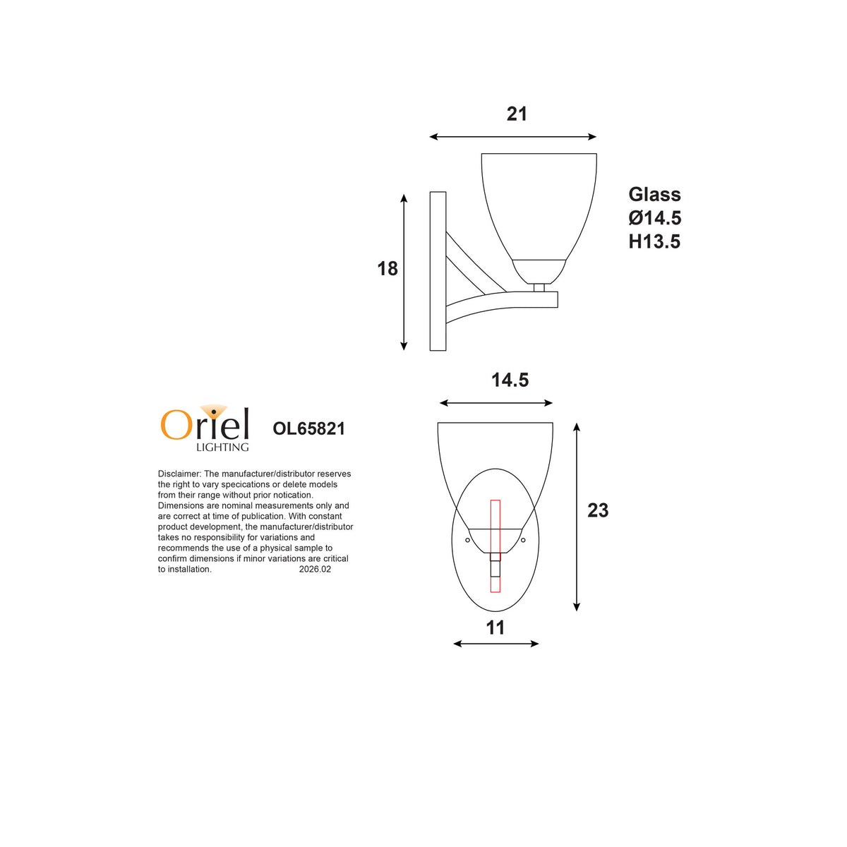 Traditional Metal Wall Light - Roxby Wall