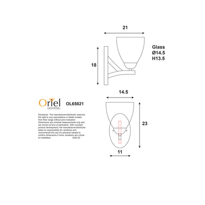 Traditional Metal Wall Light - Roxby Wall