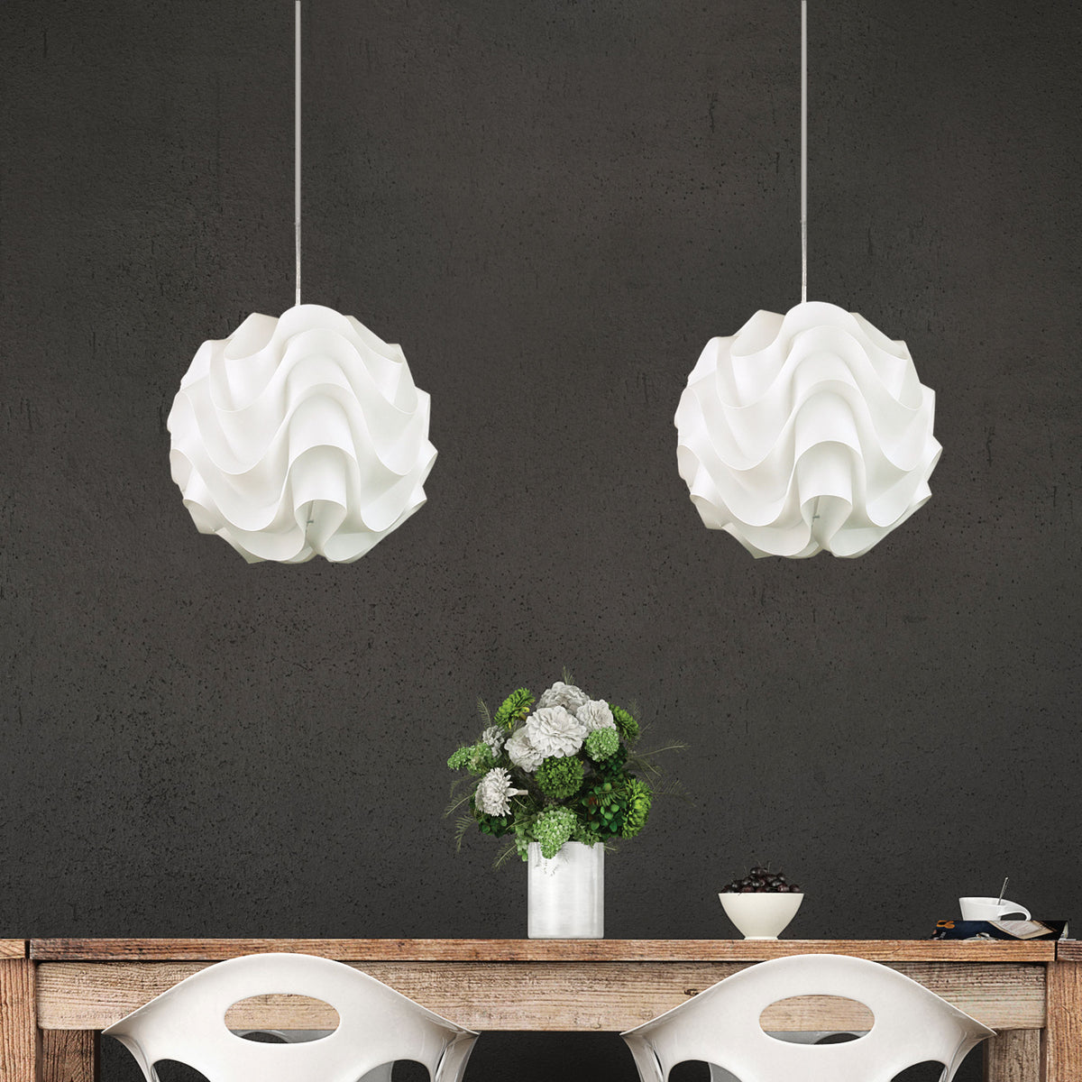 Acrylic Retro Pendant - Chic 33