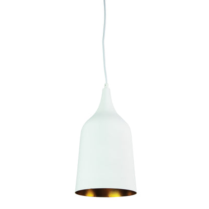 Contemporary Urban Pendant White - Plato