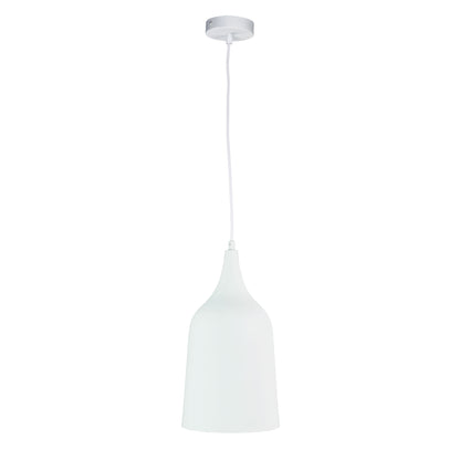Contemporary Urban Pendant White - Plato