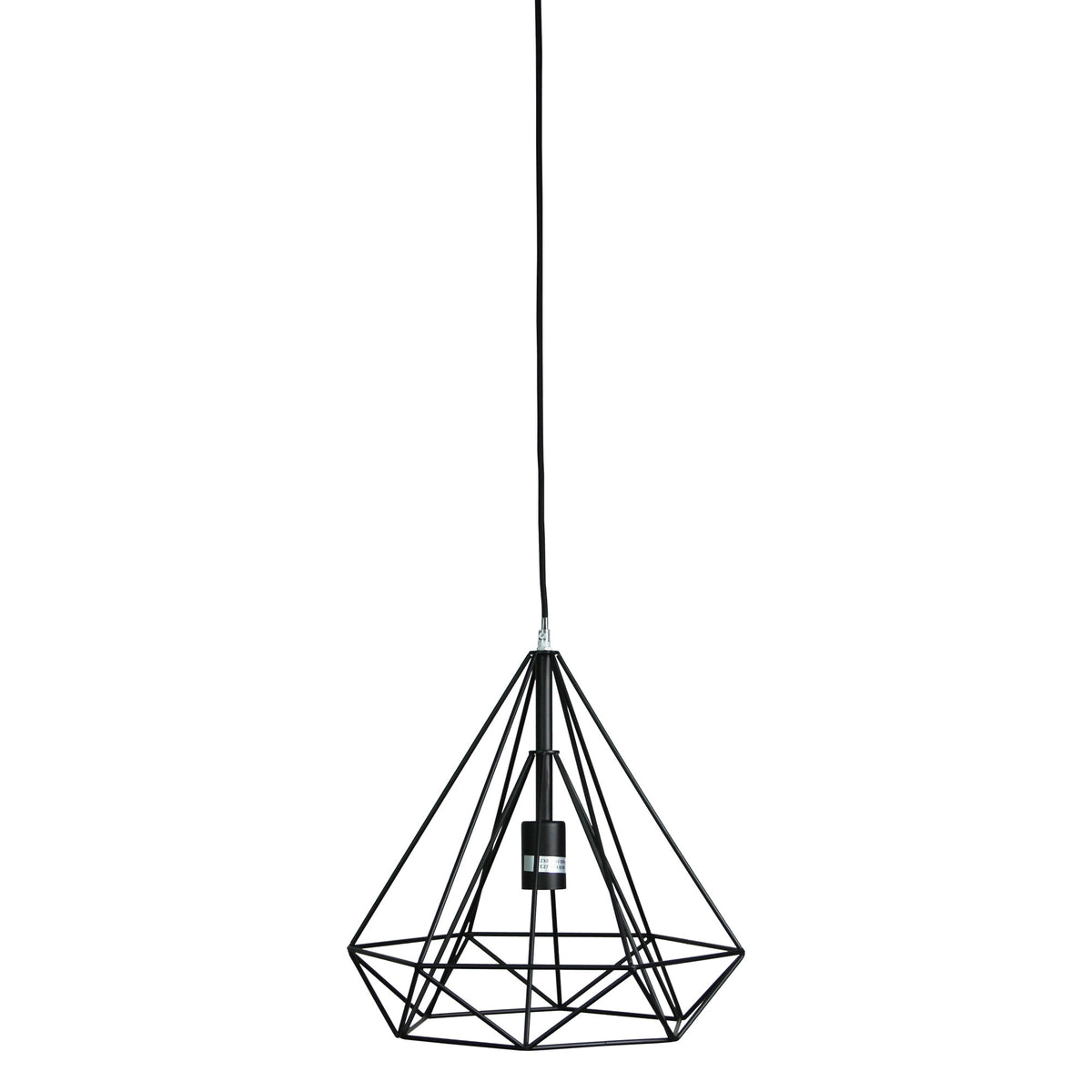 Geometric Urban Style Pendant - Lenox Black