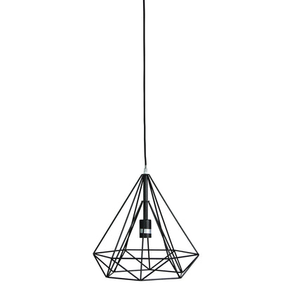 Geometric Urban Style Pendant - Lenox Black