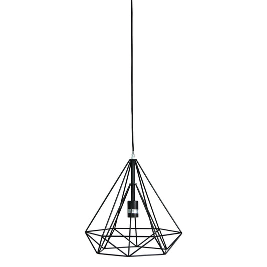 Geometric Urban Style Pendant - Lenox Black