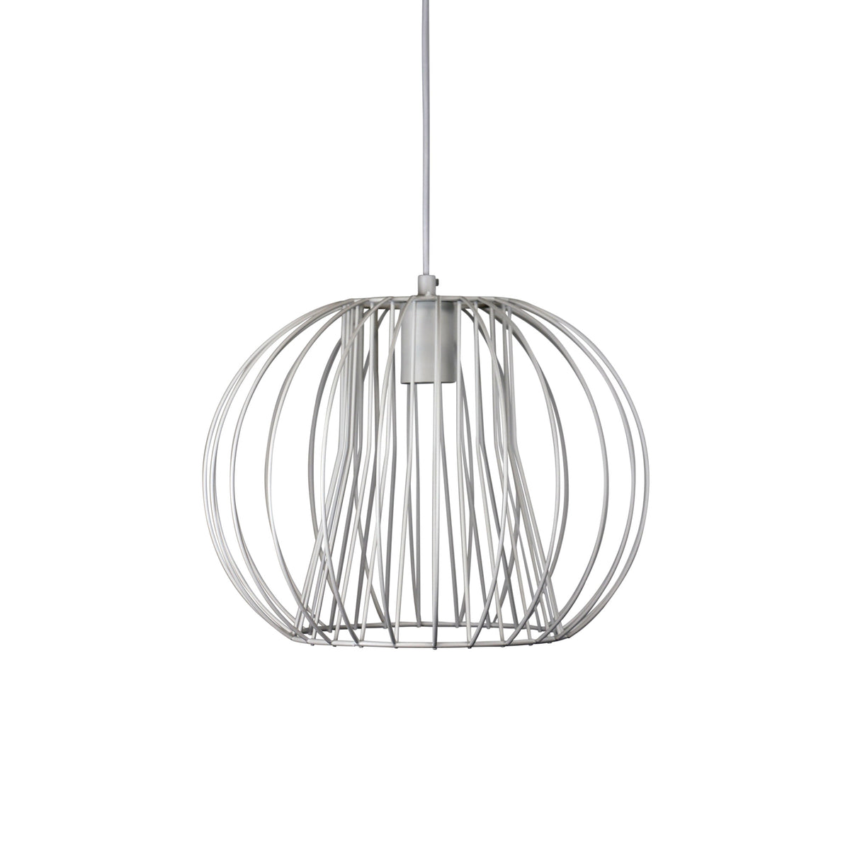 White Wire Pendant - Malo.35