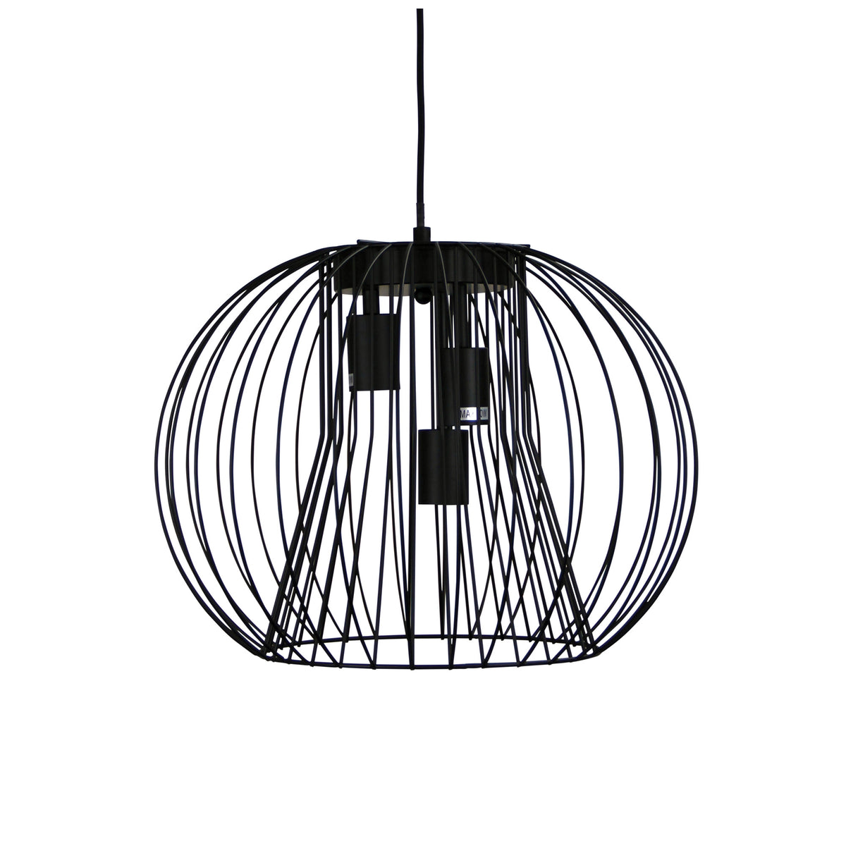 Black Wire 3 Light Pendant - Malo.45