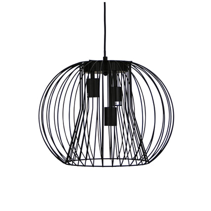 Black Wire 3 Light Pendant - Malo.45