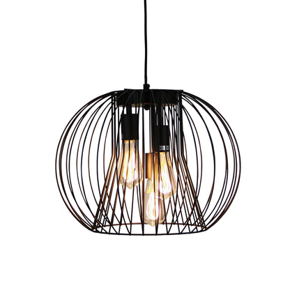 Black Wire 3 Light Pendant - Malo.45