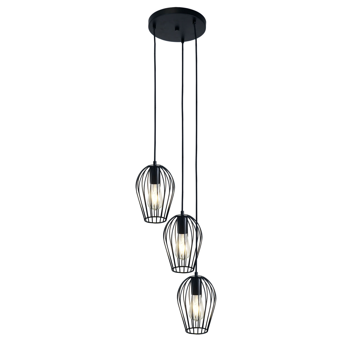 Trilight Wire Pendant - Olam 3LT