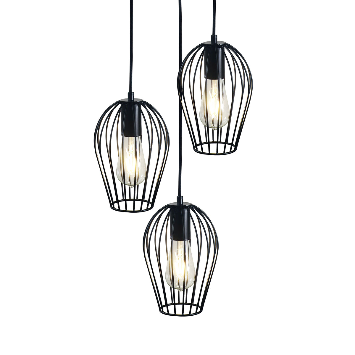 Trilight Wire Pendant - Olam 3LT