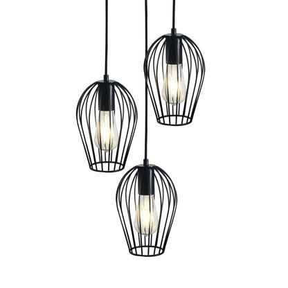 Trilight Wire Pendant - Olam 3LT