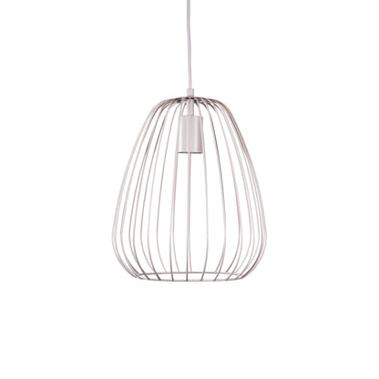 Metal Wire Pendant - Pera.27 White