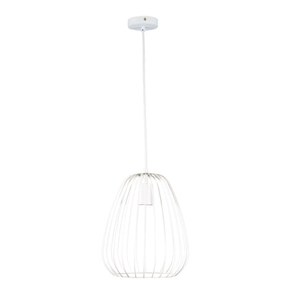 Metal Wire Pendant - Pera.27 White