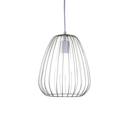 Metal Wire Pendant - Pera.27 White