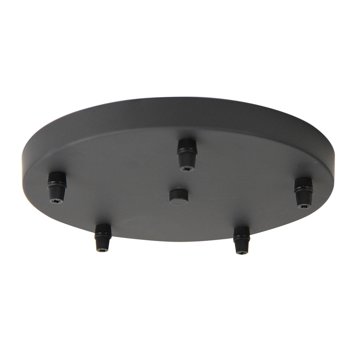 Turns 5 Single Pendants Into One Light - Parti Pan 5 Black