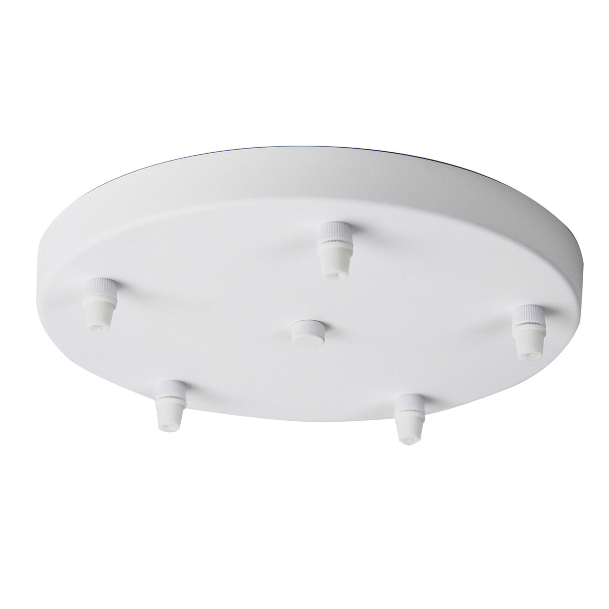 Turns 5 Single Pendants Into One Light - Parti Pan 5 White