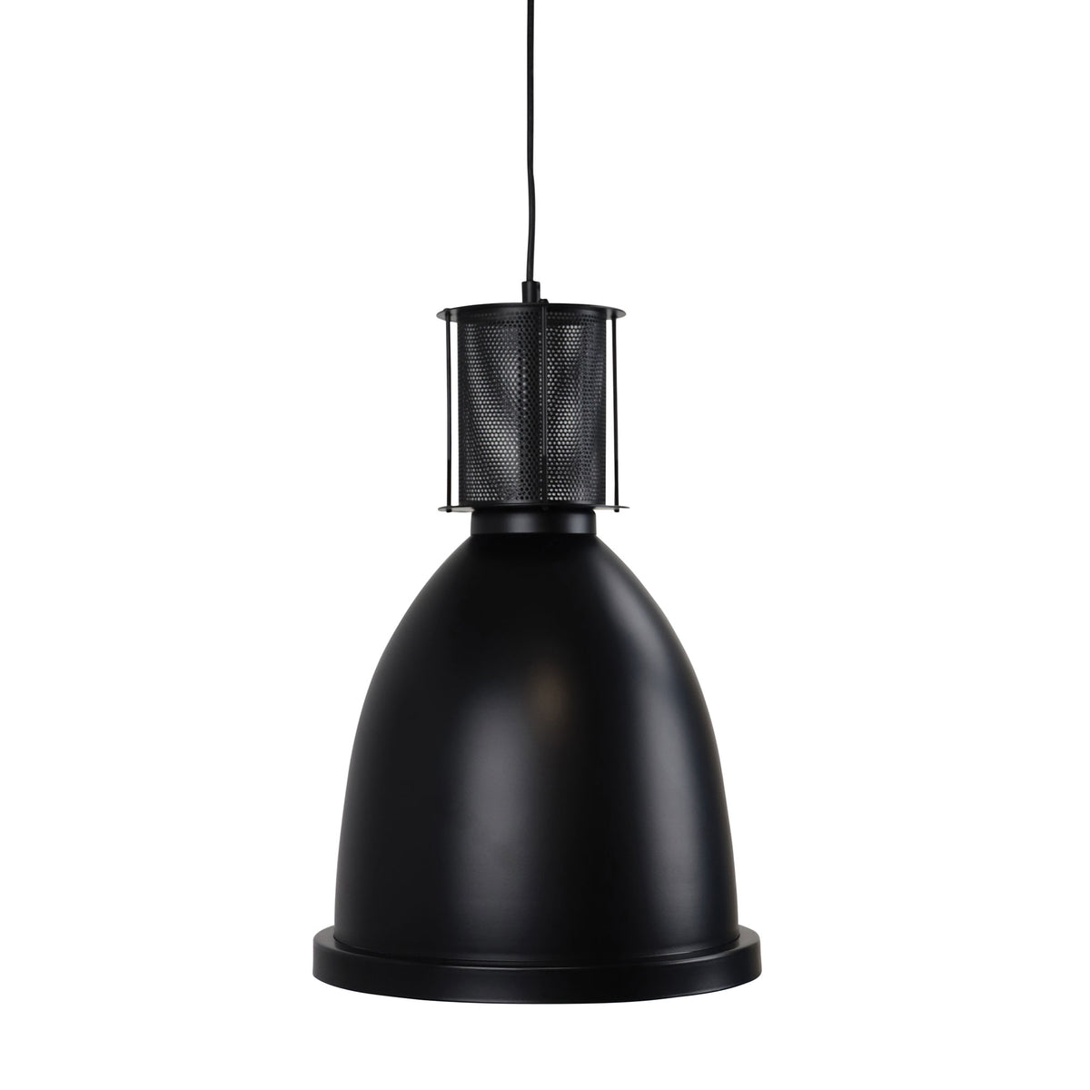 Black Retro Single Pendant - Bay.27