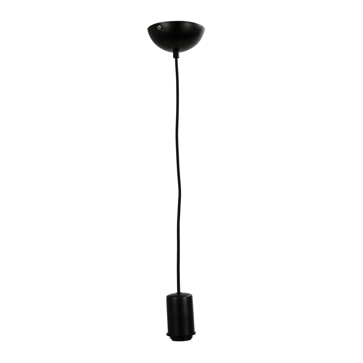 Single Drop 2M E27 Suspension Black - Pop.2 Black