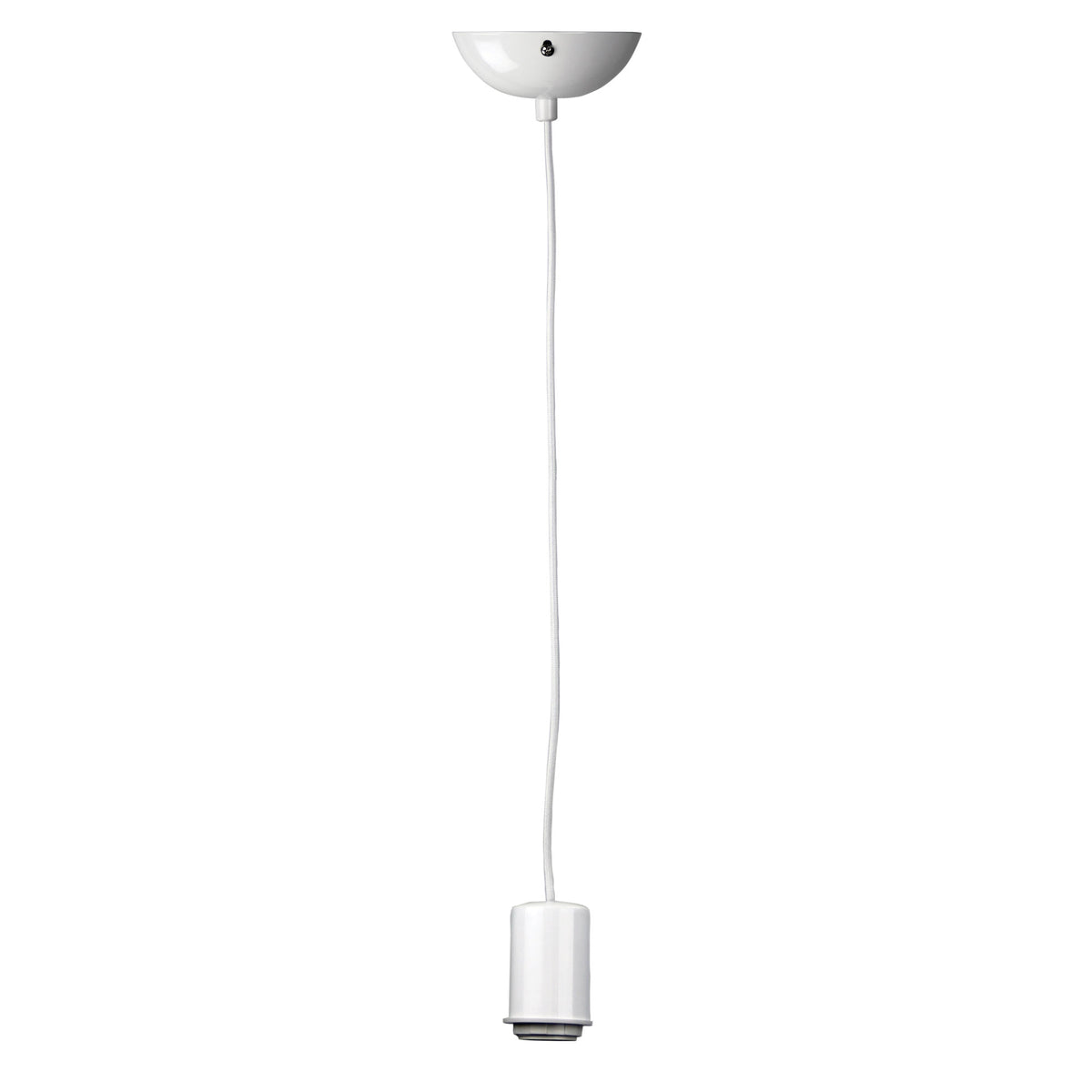 Single Drop 2M E27 Suspension White - Pop.2 White