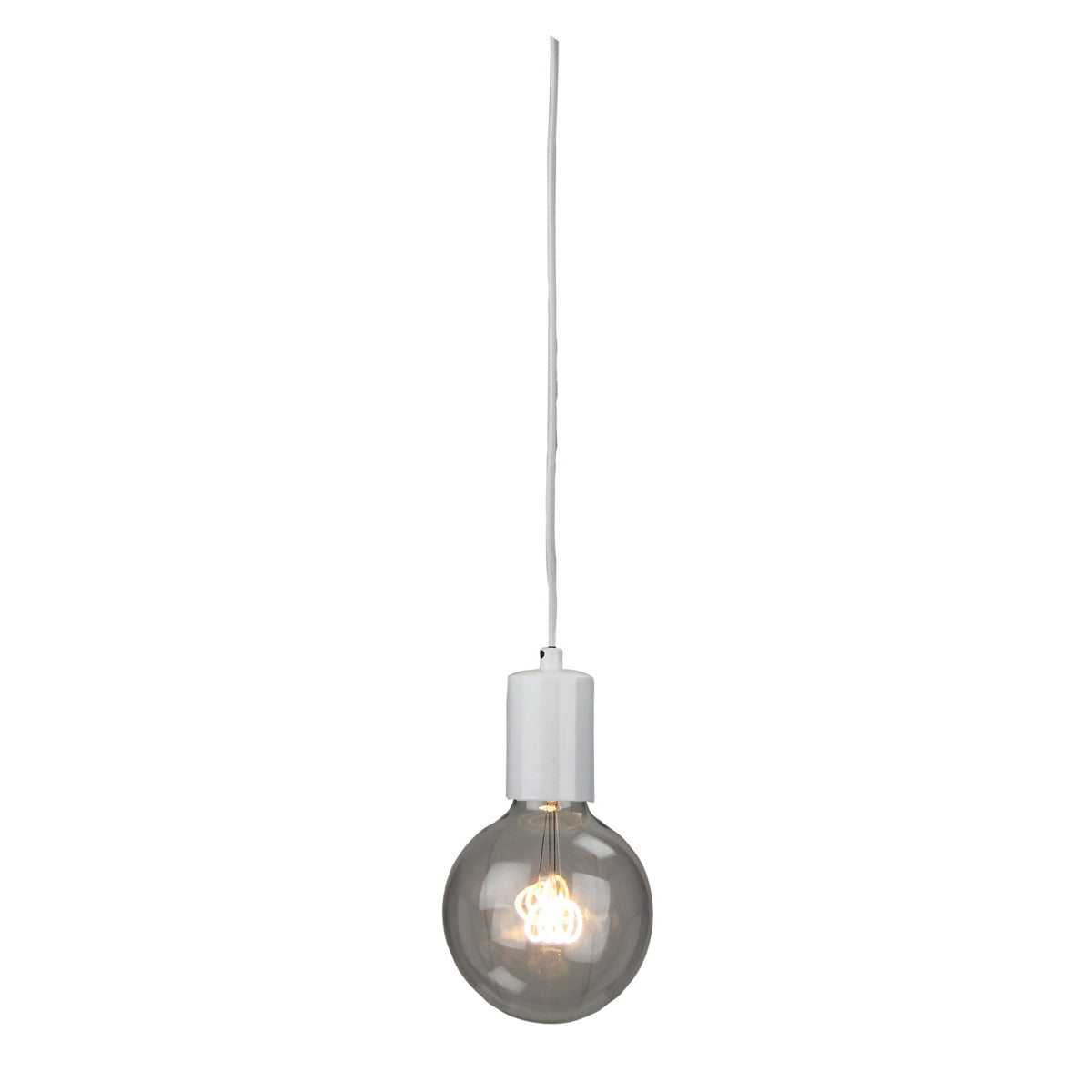 Single Drop 2M E27 Suspension White - Pop.2 White