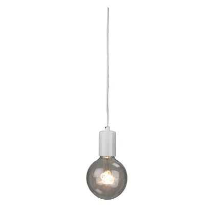 Single Drop 2M E27 Suspension White - Pop.2 White