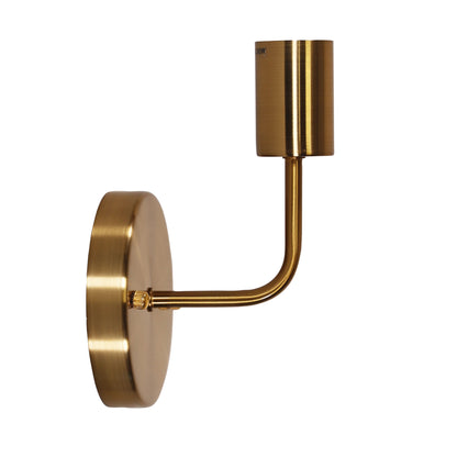 E27 Wall Light - Pip Brushed Brass