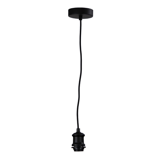 180cm Vintage Cloth Cord Suspension Black - Albany Cord Black