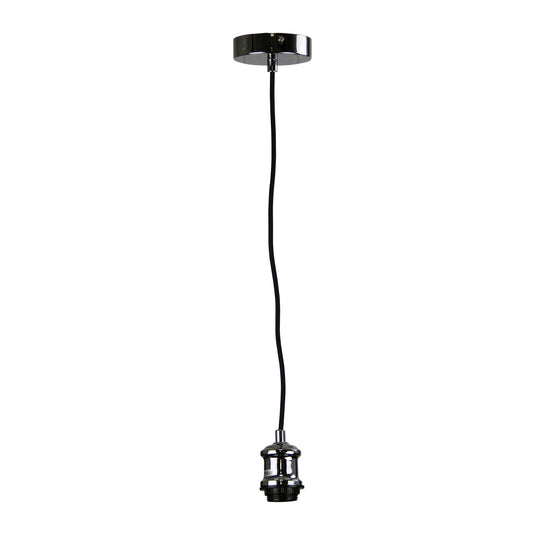 180cm Vintage Cloth Cord Suspension Chrome - Albany Cord Chrome