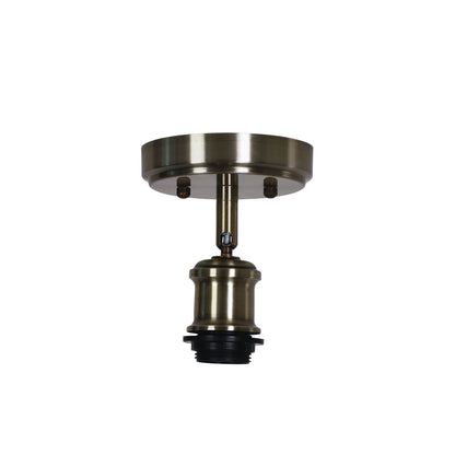 E27 Ceiling and Wall Mount - Bradway Ctc Antique Brass