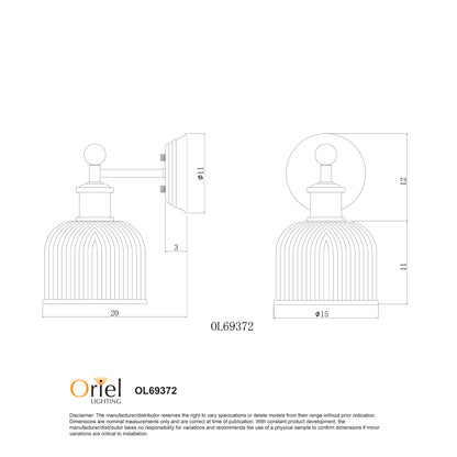 Glass Wall Light - Minka Wall Light