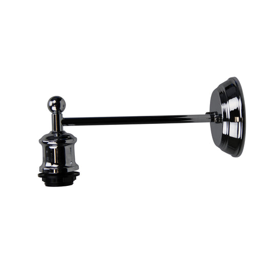 Vintage Wall Light in Bright Chrome - Boulton Chrome