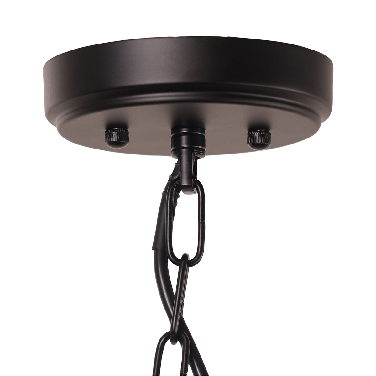Retro Designer Triple Pendant - Foxdale 3 Black