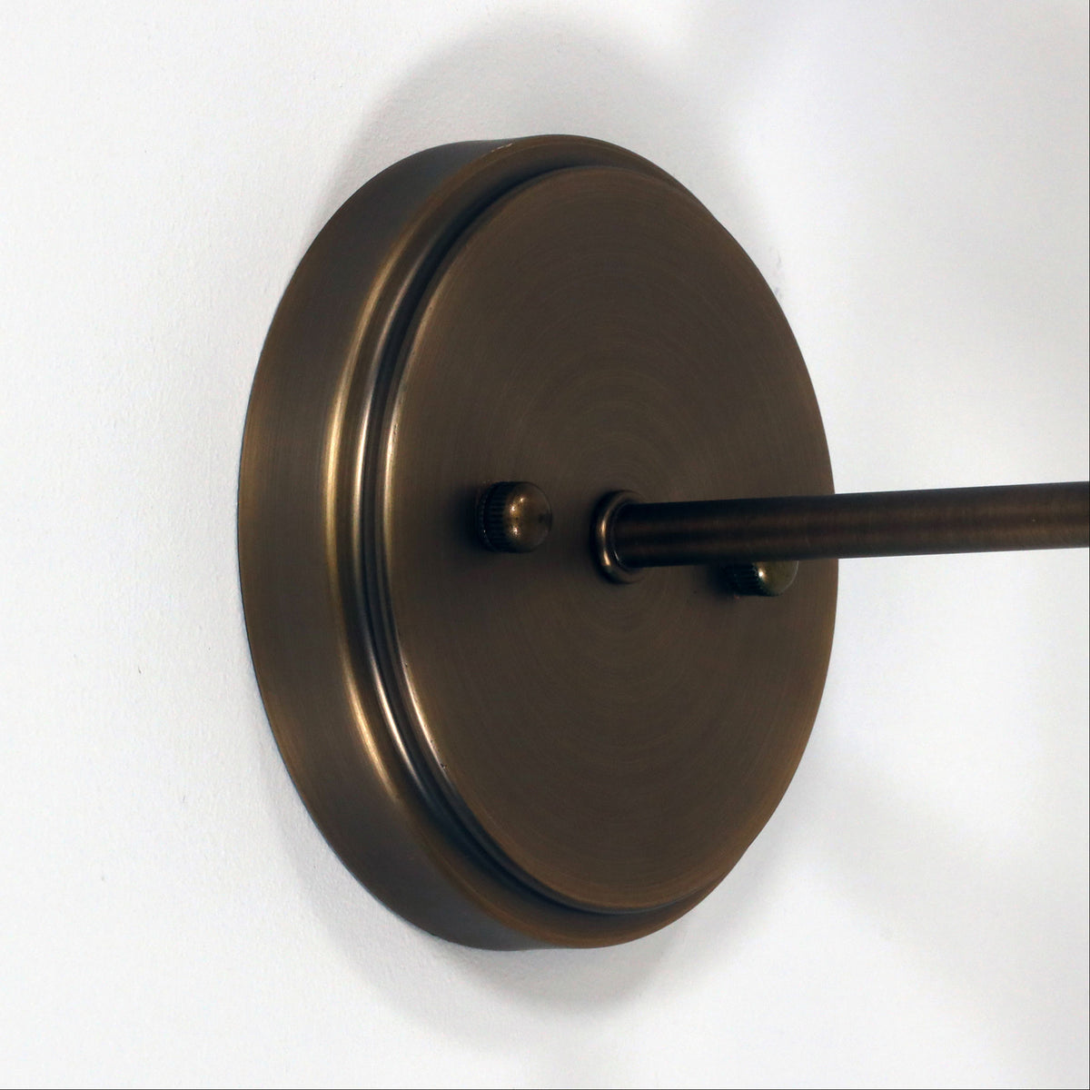 Opal Glass Wall Light - Kinbury Bronze
