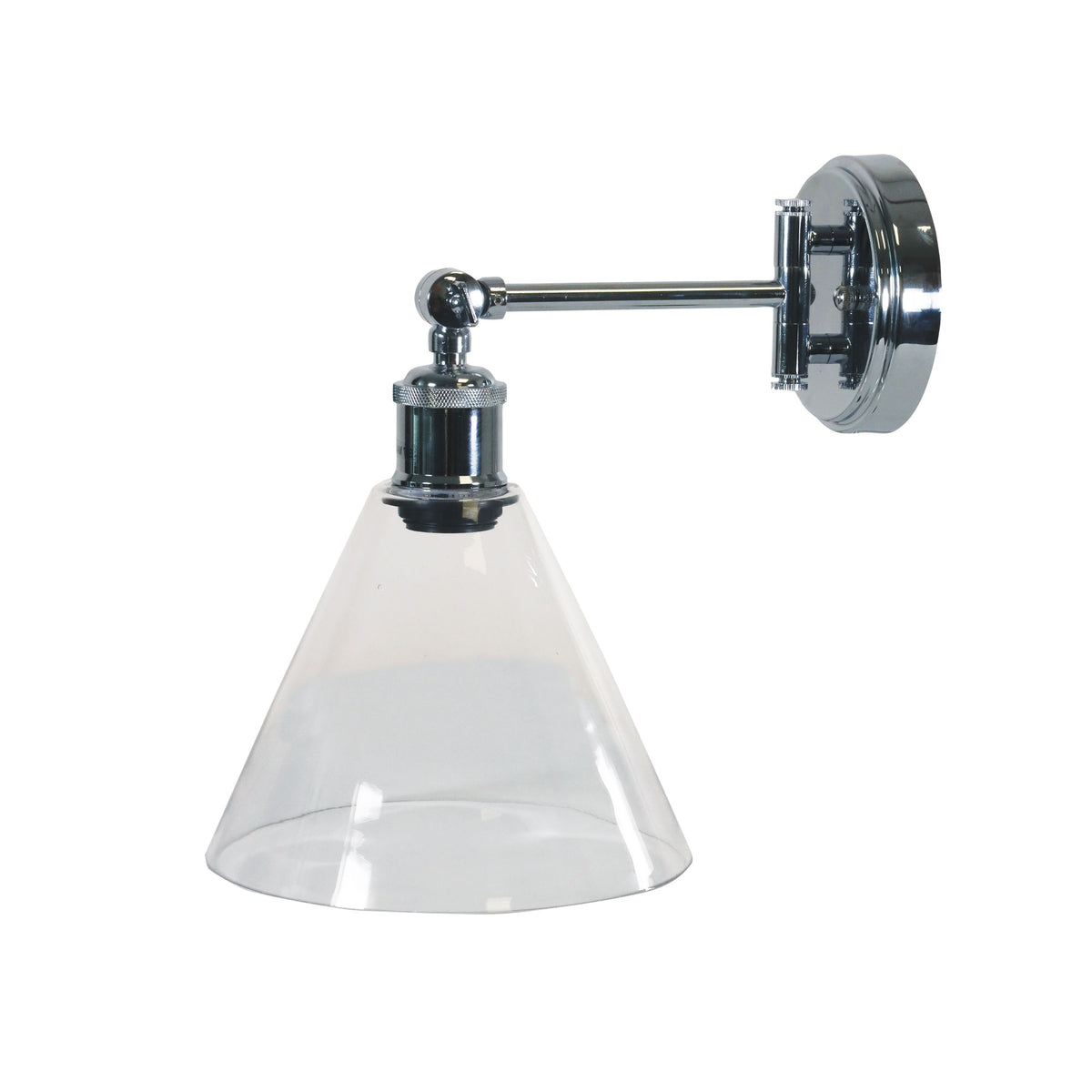 Swing Arm Wall Light - Heath Chrome