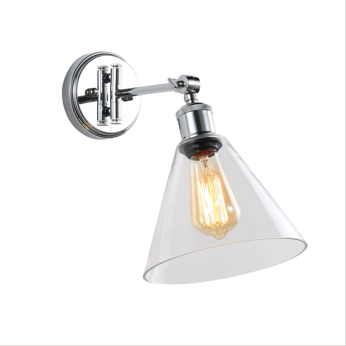 Swing Arm Wall Light - Heath Chrome